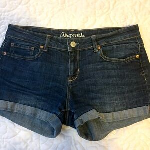 Aeropostale Dark Blue Jean Shorts